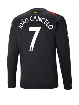 Manchester City Joao Cancelo #7 Auswärtstrikot 2022-23 Langarm